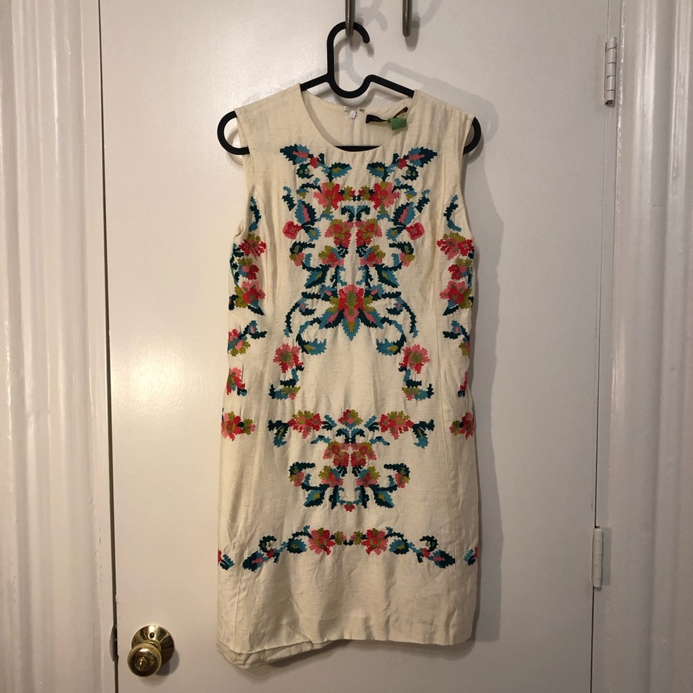 Embroidered Cynthia Steffens dress